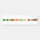 Electroforesis Capilar  Bumper Stickers