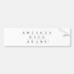 Periodic
 Table
 Writer  Bumper Stickers