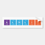 Kawaii  Bumper Stickers