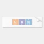 Libbi  Bumper Stickers