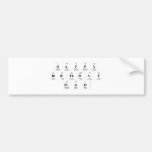 Happy
 Birthday
 Miro  Bumper Stickers