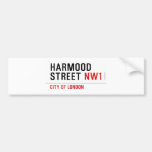 Harmood Street  Bumper Stickers