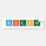 SCience  Bumper Stickers