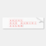 Happy
 tenth Monthsary
 Khaeram  Bumper Stickers