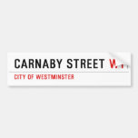 Carnaby street  Bumper Stickers