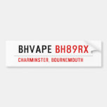 BHVape  Bumper Stickers
