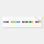 Mark Lloyd Cabrellas Frias  Bumper Stickers
