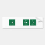 H ero  Bumper Stickers
