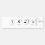 Ivan  Bumper Stickers