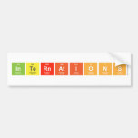 internations  Bumper Stickers