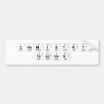 Chemistry
 teacher   Bumper Stickers
