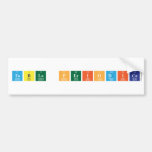 Tabla Periodica  Bumper Stickers