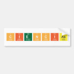 ciencias  Bumper Stickers