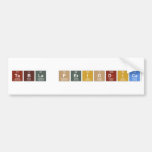 Tabla Periodica  Bumper Stickers