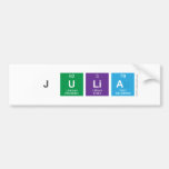 julia  Bumper Stickers