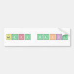 amany wakid  Bumper Stickers