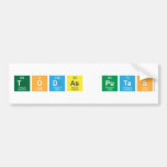 Todas putas  Bumper Stickers