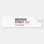 Bodhran Street  Bumper Stickers