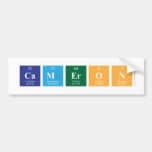 Cameron  Bumper Stickers
