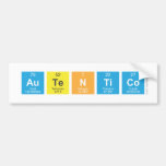 autentico  Bumper Stickers
