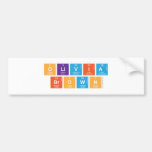 Olivia
 Brown  Bumper Stickers