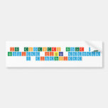 Ier Encuentro Escolar de 
 Actividad fisica adaptada
 y Discapacidad  Bumper Stickers