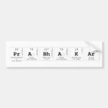 Prabhakar  Bumper Stickers