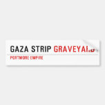 GAZA STRIP  Bumper Stickers