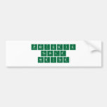 Periodic
 Table
 Writer  Bumper Stickers