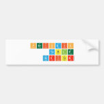 Periodic
 Table
 Writer  Bumper Stickers