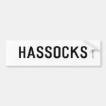 Hassocks  Bumper Stickers