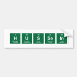 hussein  Bumper Stickers
