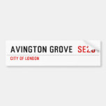 Avington Grove   Bumper Stickers