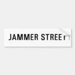 Jammer Street  Bumper Stickers