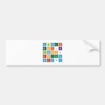 Abcdef
 ghijk
 lmnopq
 rstuv
 wxy&z  Bumper Stickers