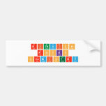 Rithvich
 Rocks
 Chemistry  Bumper Stickers