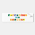 laboratorio
 de
 Ciencias  Bumper Stickers