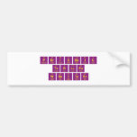Periodic
 Table
 Writer  Bumper Stickers