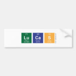 LUCAS  Bumper Stickers
