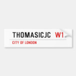 thomasicjc   Bumper Stickers