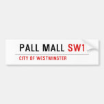 Pall Mall  Bumper Stickers