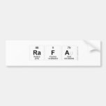 Rafa  Bumper Stickers