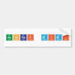 ACHRAF MIMI  Bumper Stickers