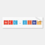 nerd_vibes  Bumper Stickers