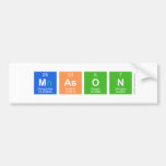 Mason  Bumper Stickers