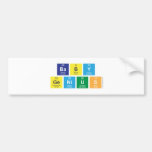 baby
 genius  Bumper Stickers