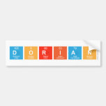 Dorian  Bumper Stickers