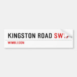 KINGSTON ROAD  Bumper Stickers