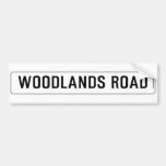 Woodlands Road  Bumper Stickers