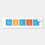 Tahmid  Bumper Stickers
